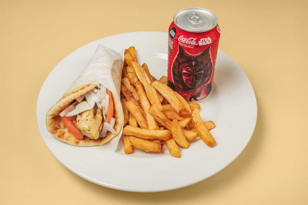 🌯 Poulet / Chicken Pita Dinner Trio
