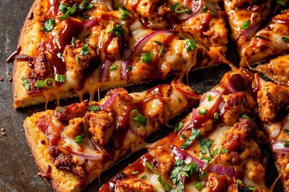 9. 10" Small BBQ Chicken Pizza