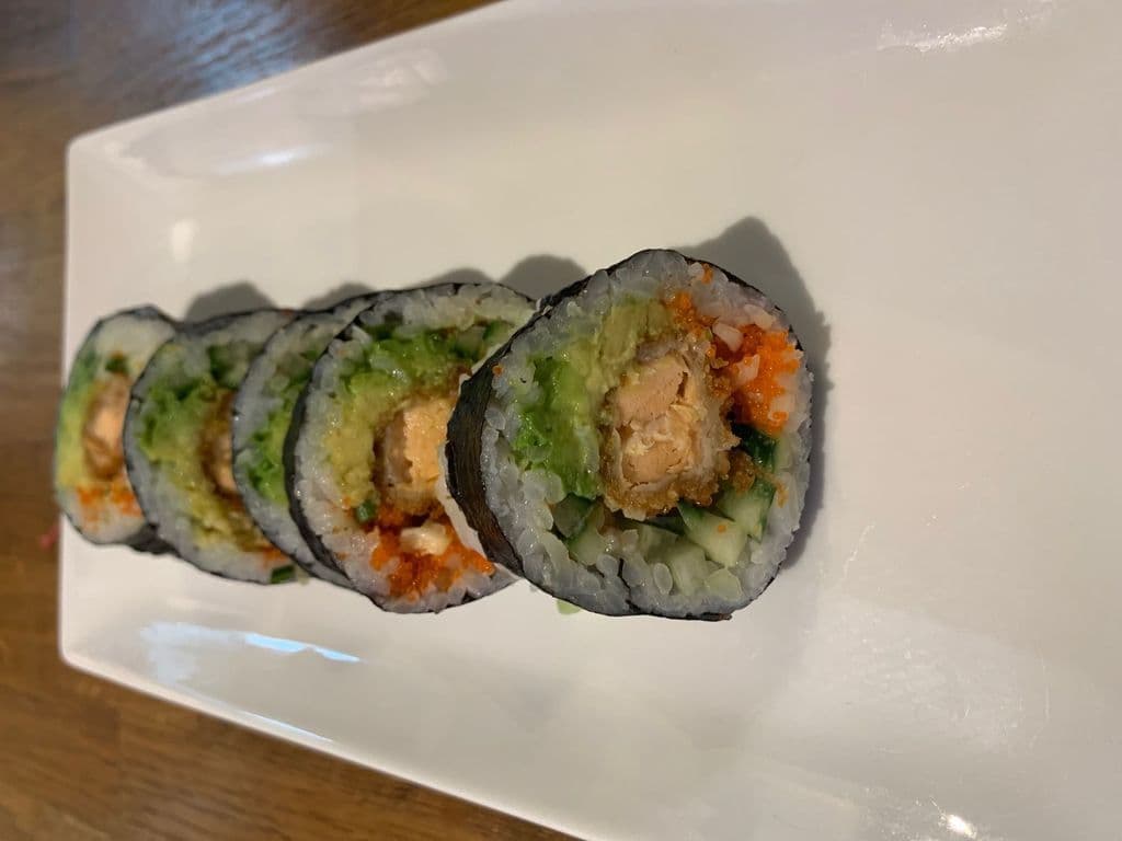 Saumon frit  / Fried salmon roll