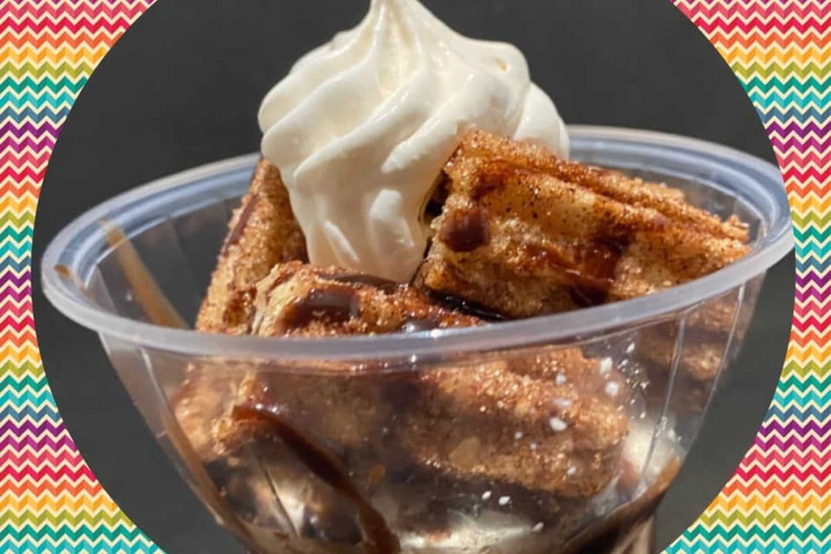 Churros Sundae