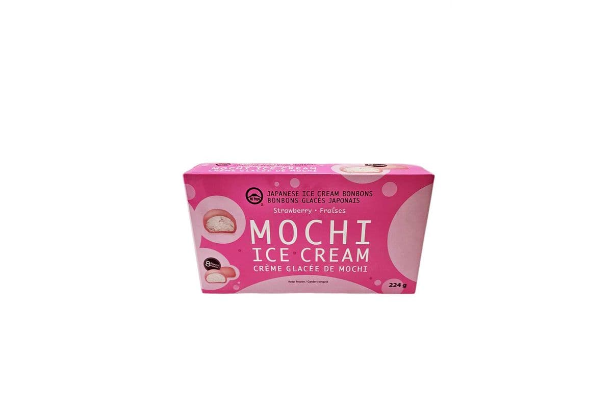 Mt Fuyo Mochi Ice Cream Strawberry Flavor(麻薯冰淇淋 草莓味)