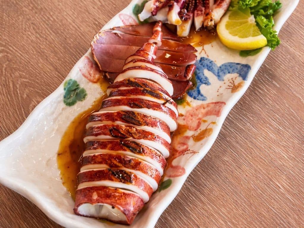 Ikayaki (BBQ Squid)