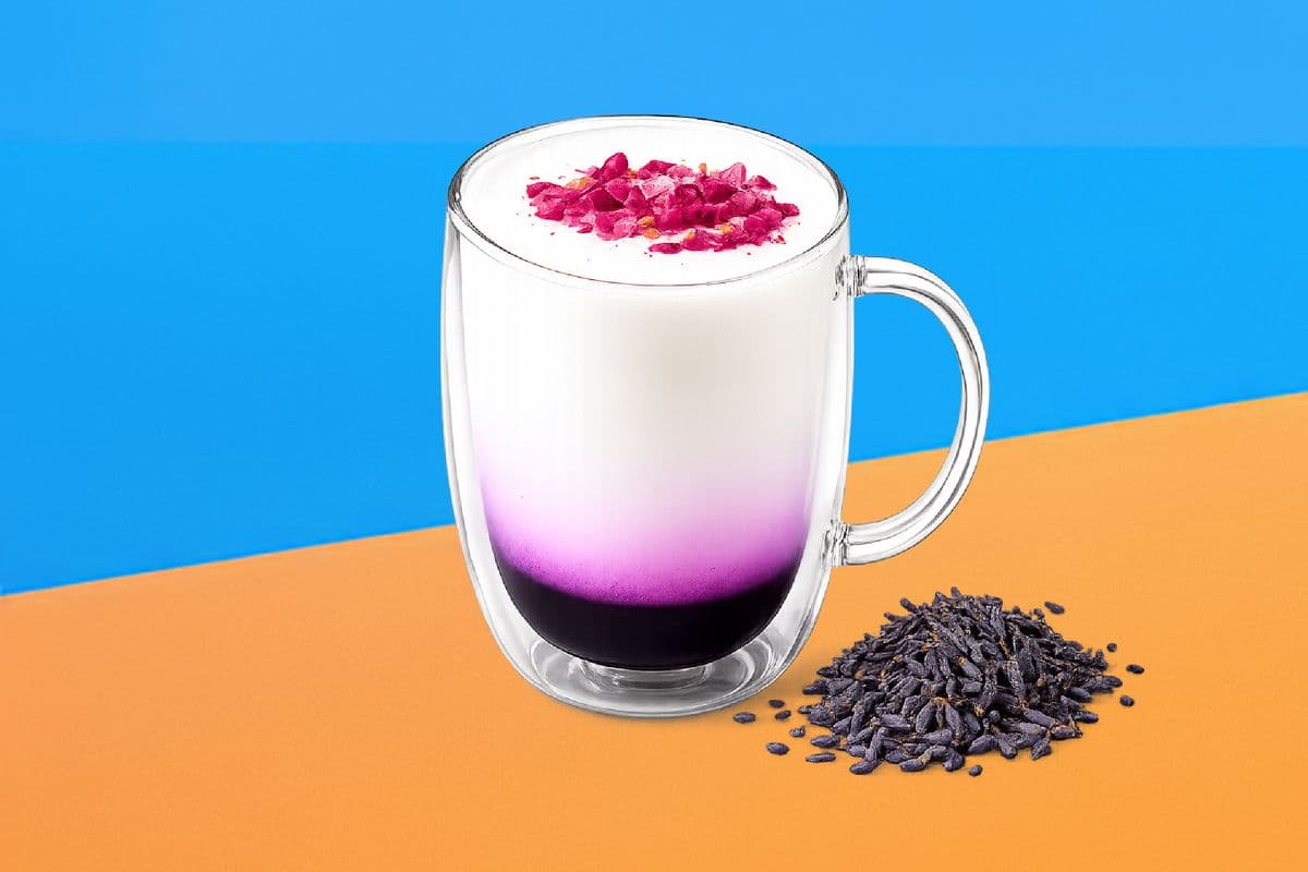 Lavender Vanilla Iced London Fog
