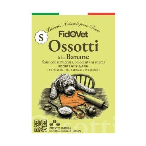 Fidovet Ossoti Dog Cookies - Small Banana
