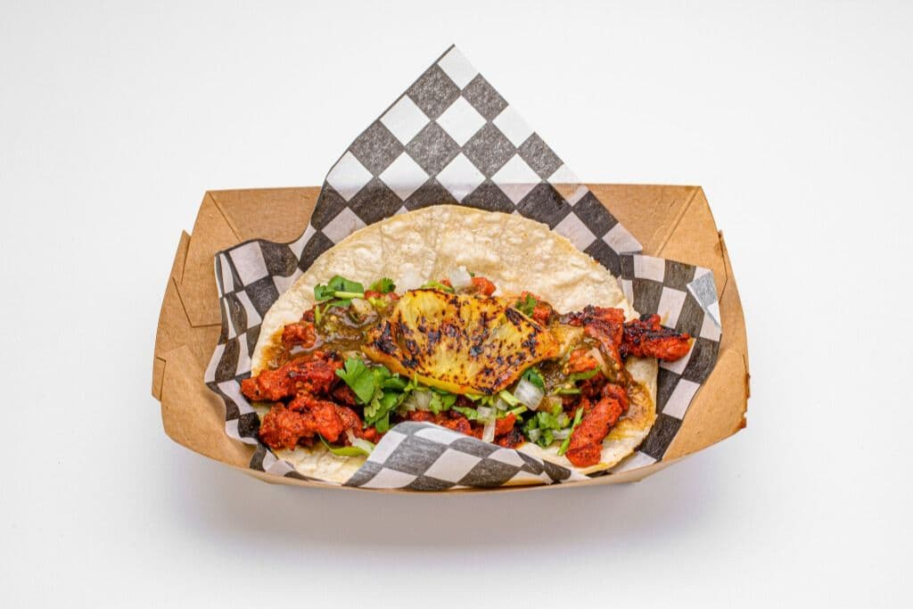 Gringas Taco (Cheesy Al Pastor)