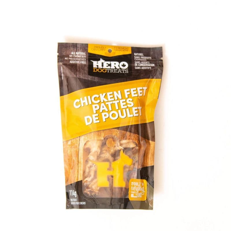 Hero Dog Treats Chicken Feet