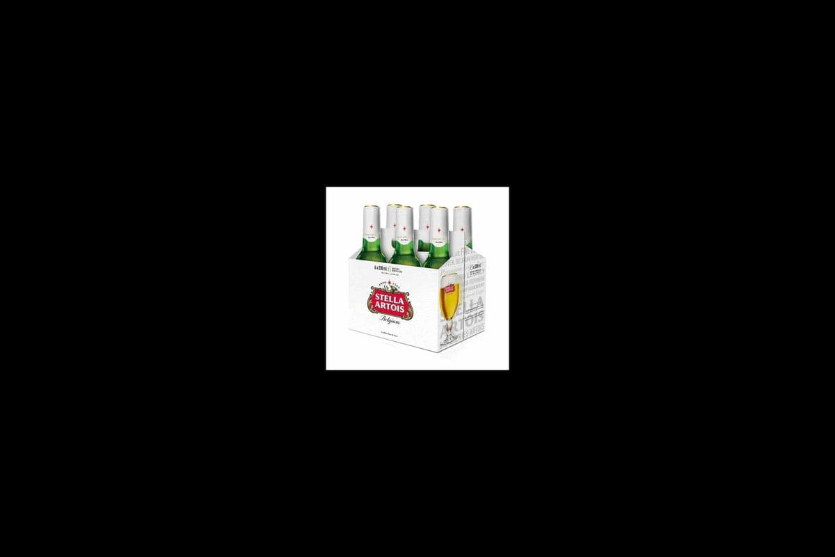 Stella Artois (6 Bottles) (6 x 355ml) (6 x 330ML*6 BTLS)