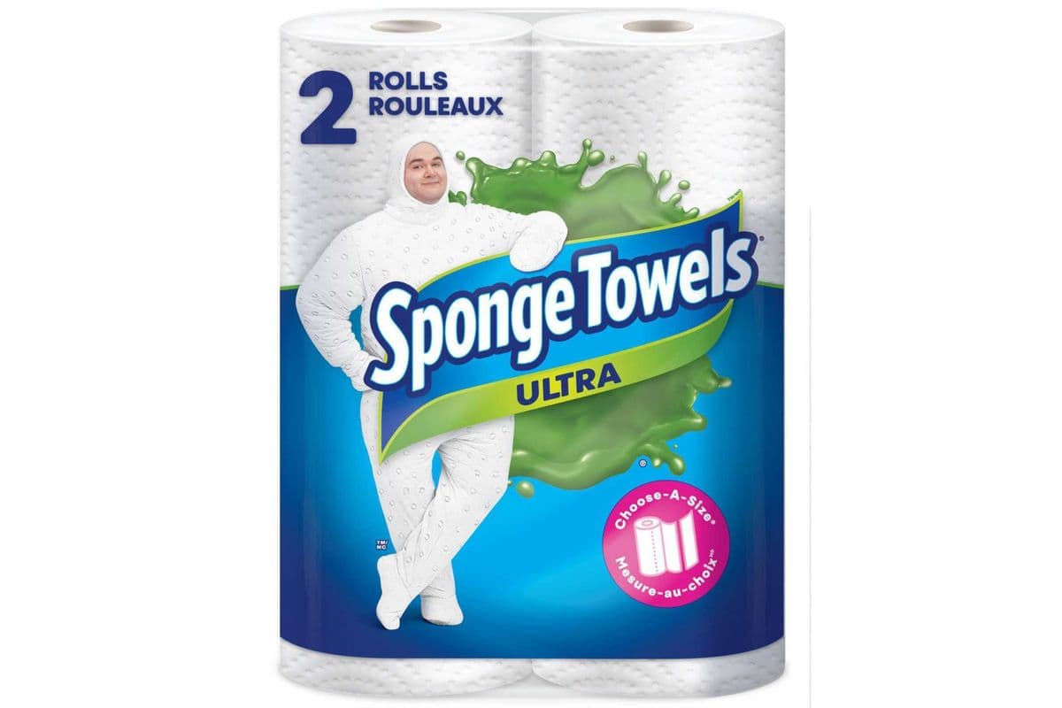 Sponge Towels Ultra (2 rolls/ Rouleaux)
