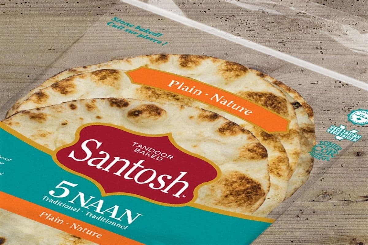 Santosh Naan Plain (5packs) (500g)