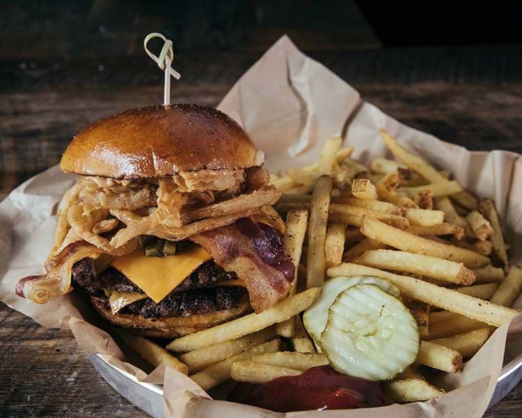 Holy Smoke BBQ Burger