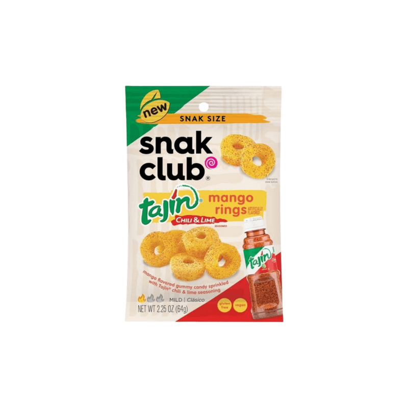 Mango Rings Snak Club Tajin - USA (2.25oz)