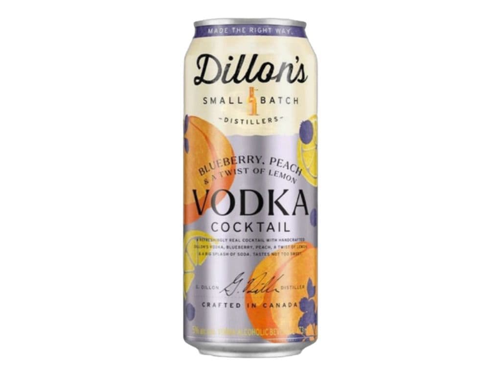 Dillons Vodka - Blueberry Peach Tall Can