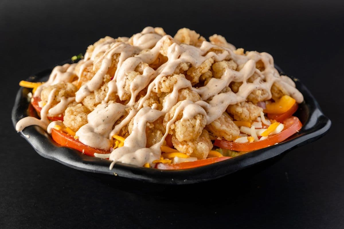 Fried Shrimp Salad