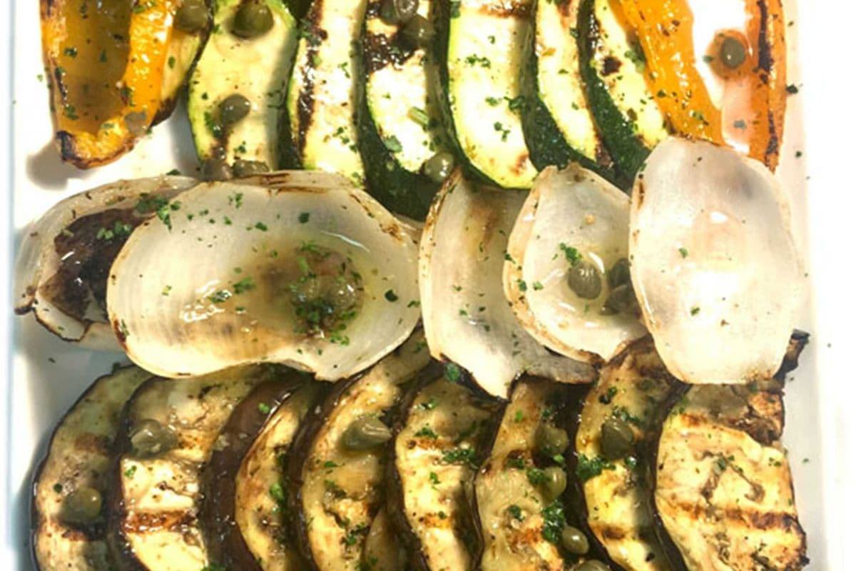 Plateau de Légumes Grillés / Grilled Vegetable Platter