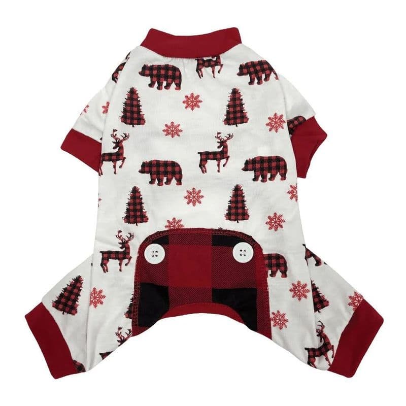 FouFouBrands Heritage Polar PJ - Red