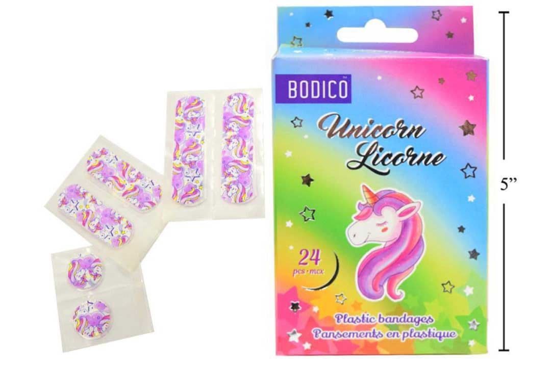 Unicorn Bandages 24Pk, CTG 74612