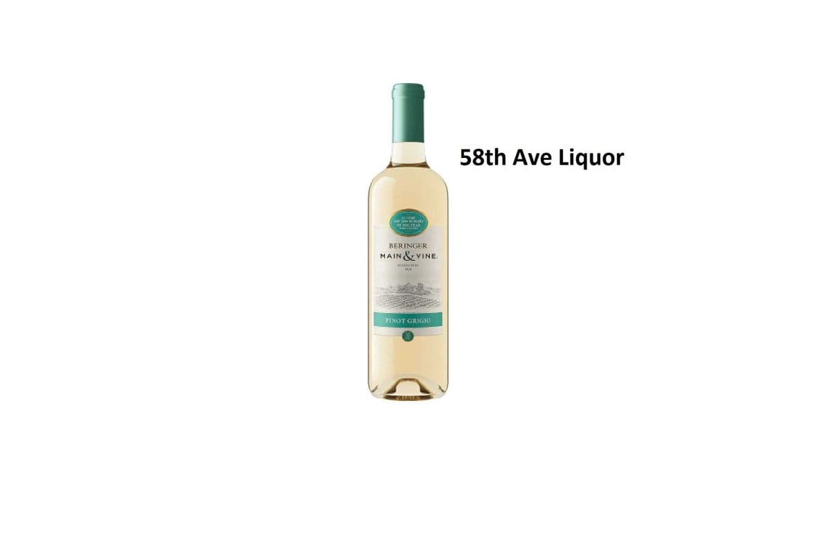BERINGER MAIN & VINE PINOT GRIGIO 750ML (1 x 750ML)
