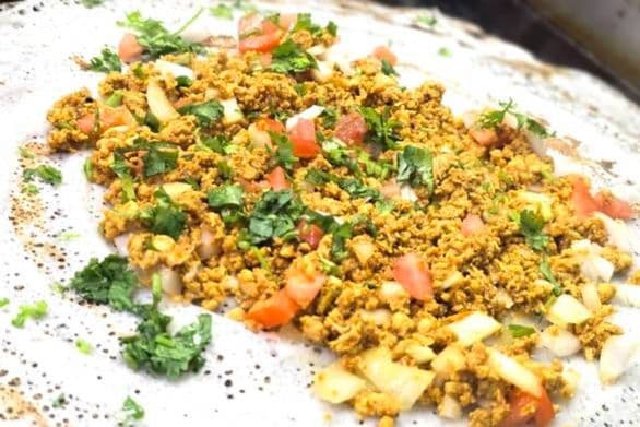 Chicken Keema Dosa
