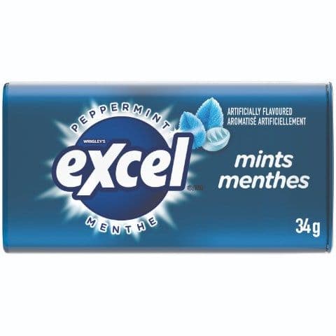 Excel Mints Peppermint 34g