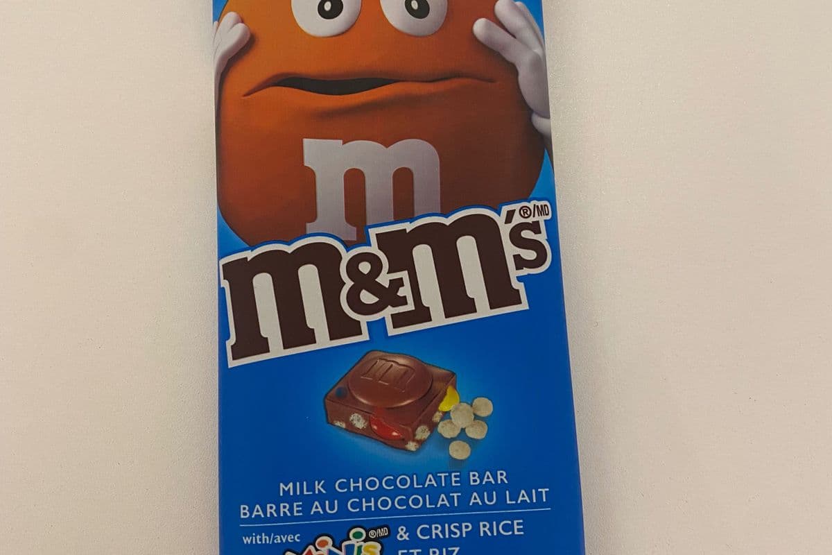 M&M Crispy Milk Chocolate-Bar (107g)