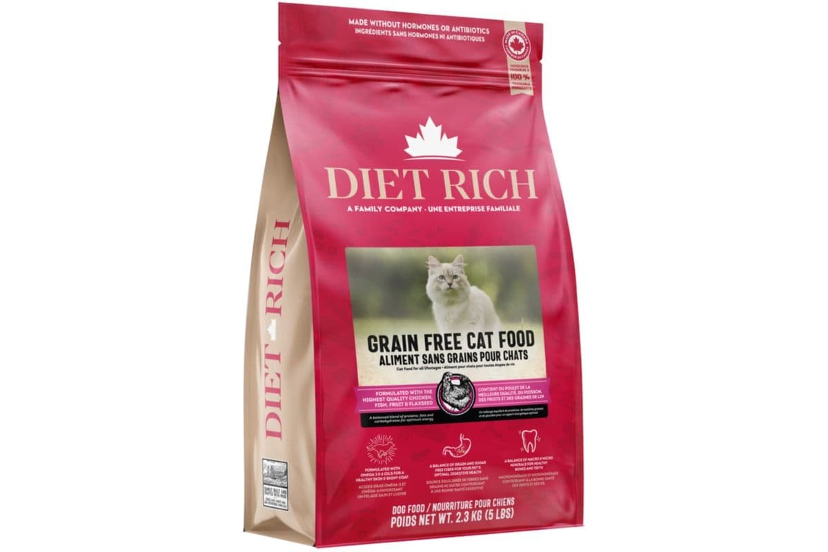 DIET RICH Grain-Free Dry Cat Food