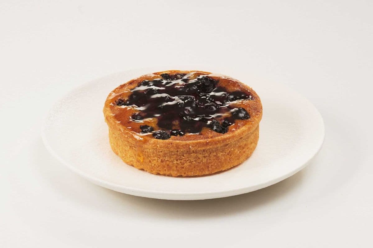 Tartelette aux amandes et bleuets / Almonds and blueberry tartlet