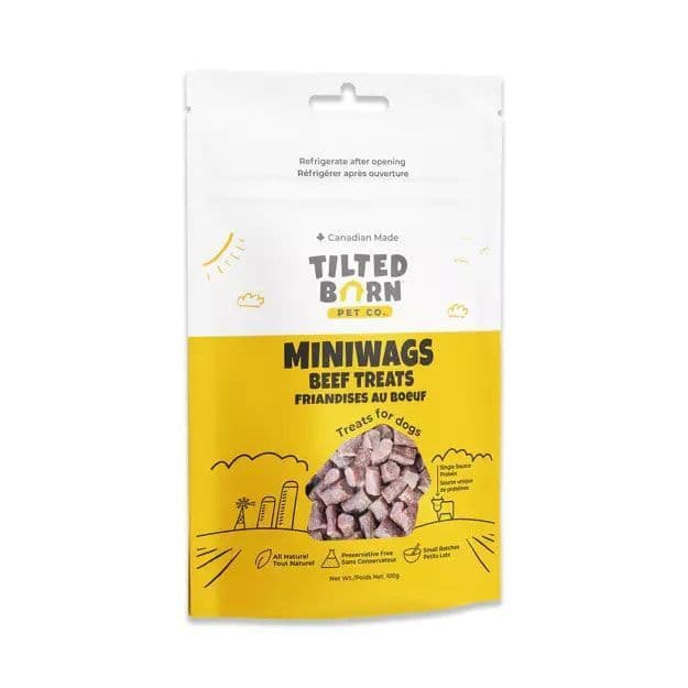 Tilted Barn Pet Co. Canadian Beef MiniWags 100 G