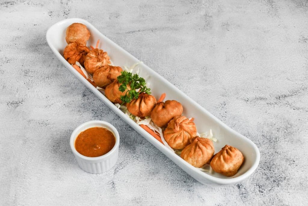 Veggie Momos Fried