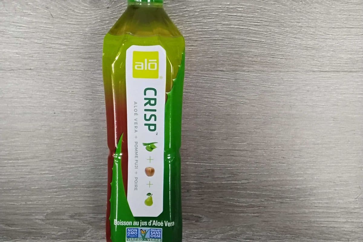 ALO Crisp Aloe Vera Juice Drink, Fuji Apple with Pear 500ml