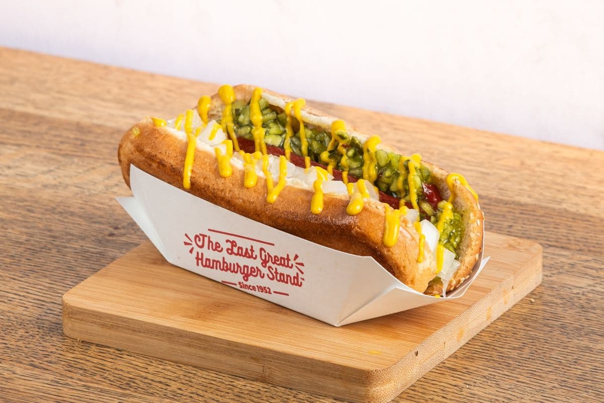 All-Dressed Hot Dog
