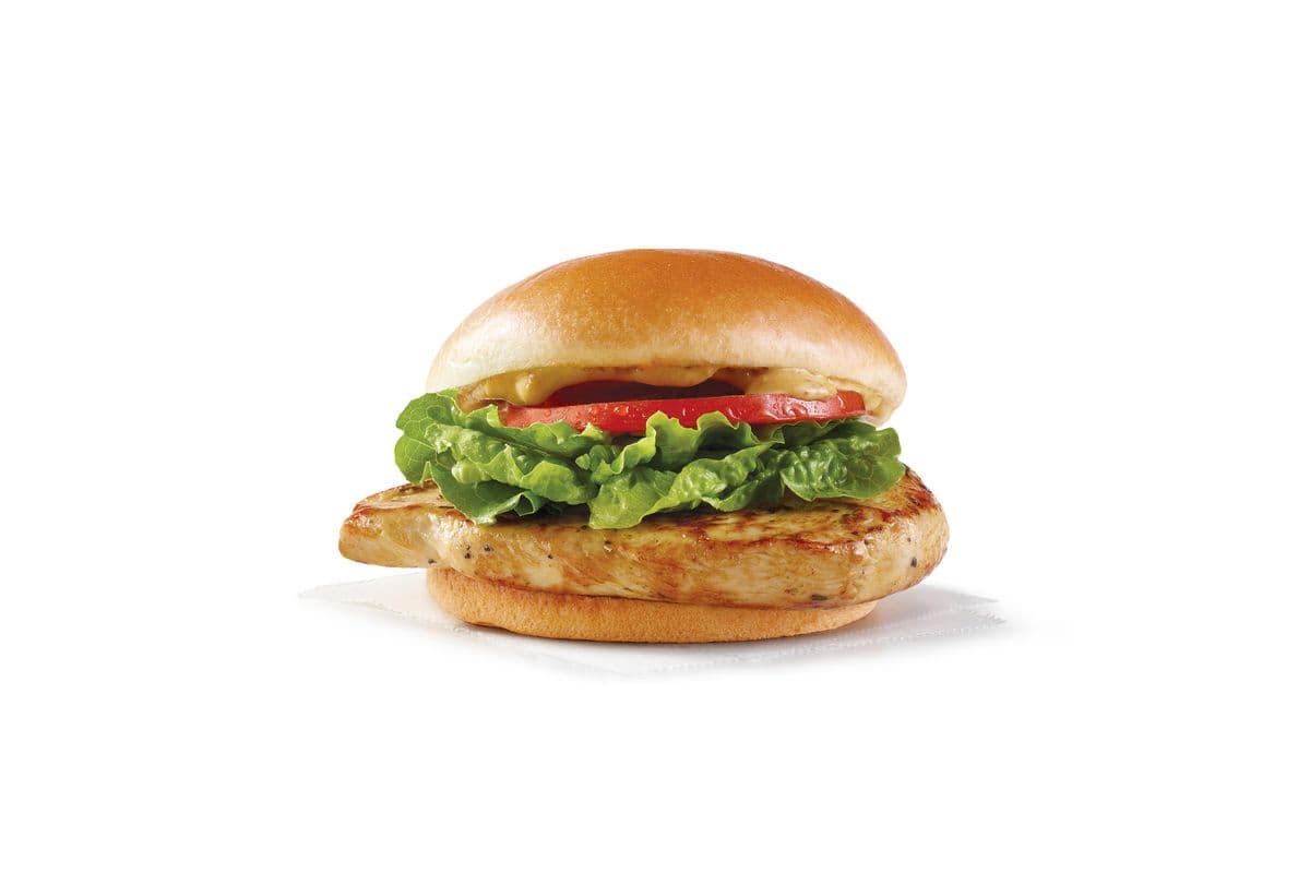 Sandwich de poulet grillé / Grilled Chicken Sandwich (Cals: 340)