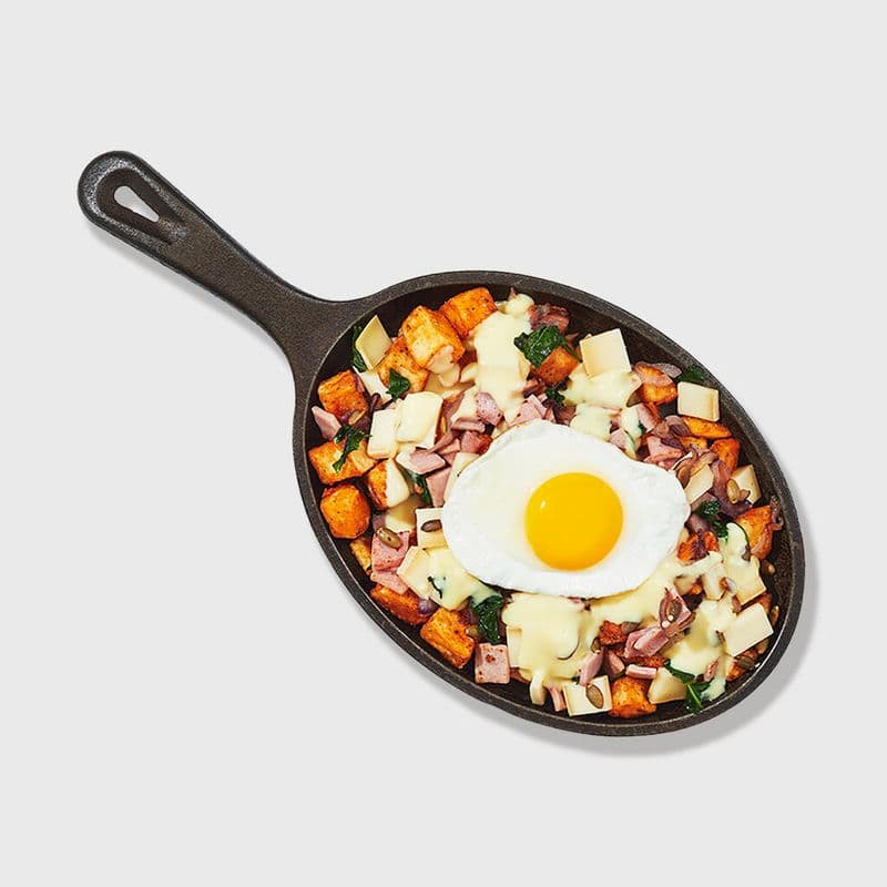 Poêlée au Jambon & Fromage OKA / Ham & OKA Cheese Skillet