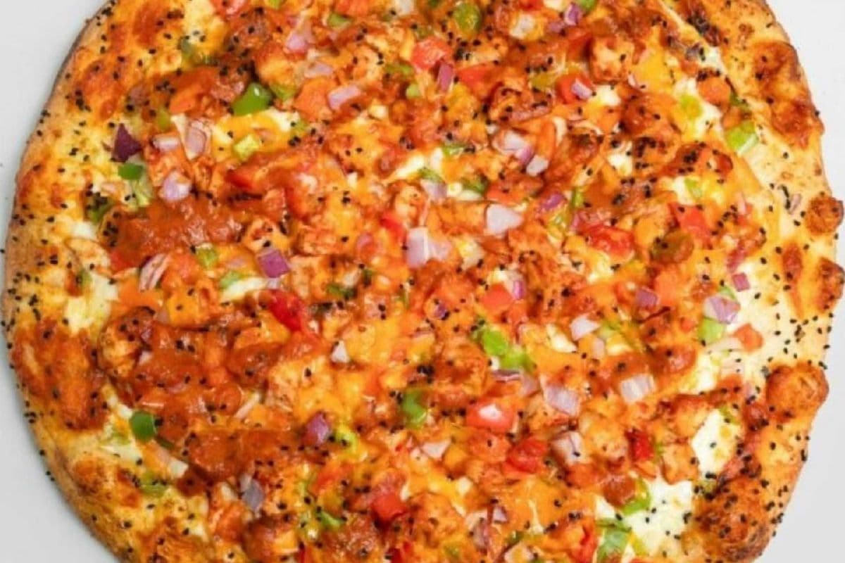 12" Medium Plant-Based Butter Chicken Pizza