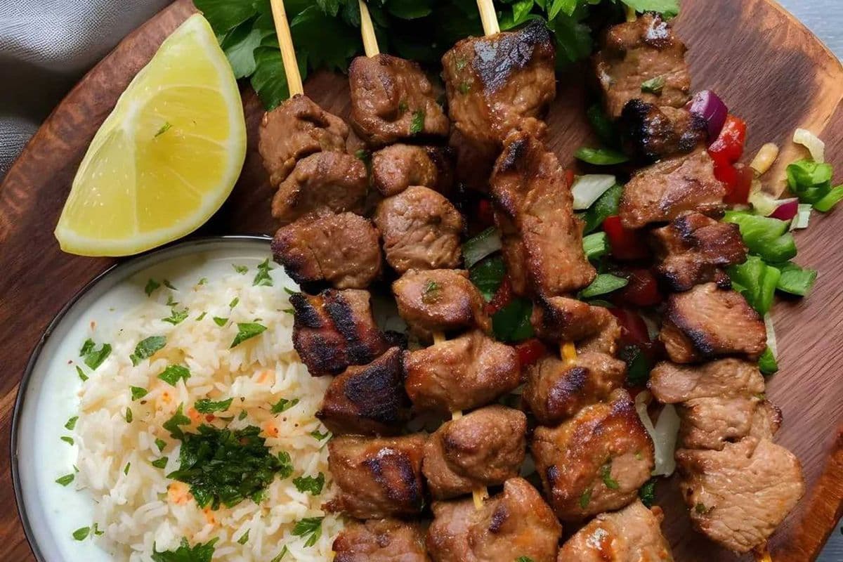 Half kilo shish kebab