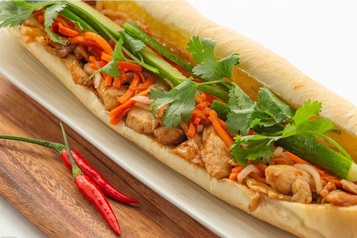 Satay Chicken Sub