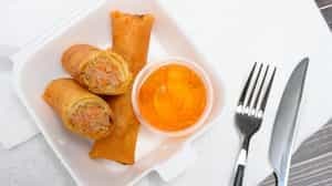 A1. Crispy Fried Vietnamese Pork Spring Roll