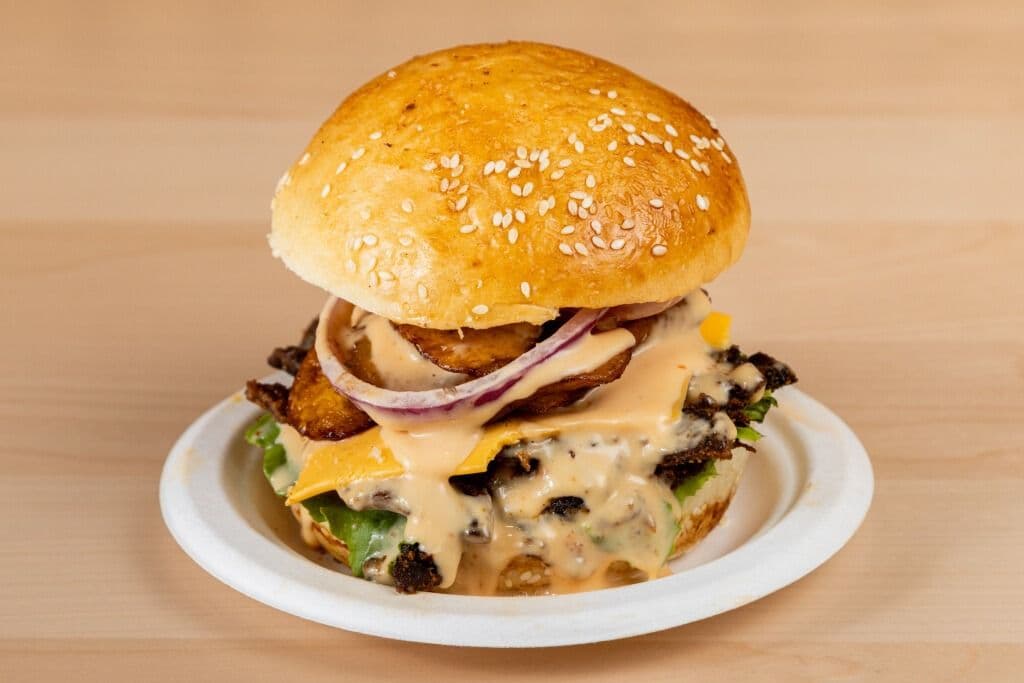 Deluxe Agege Beef Burger