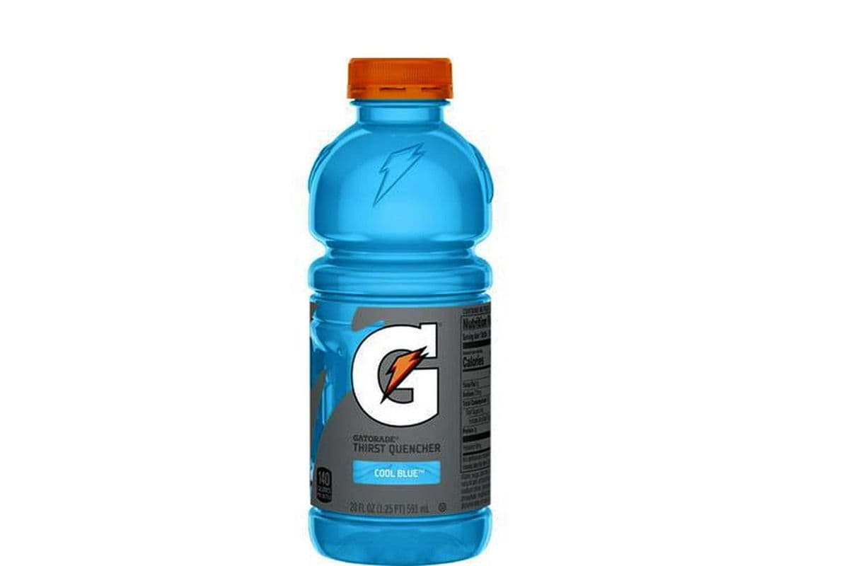 Gatorade cool blue. (591 ml.)