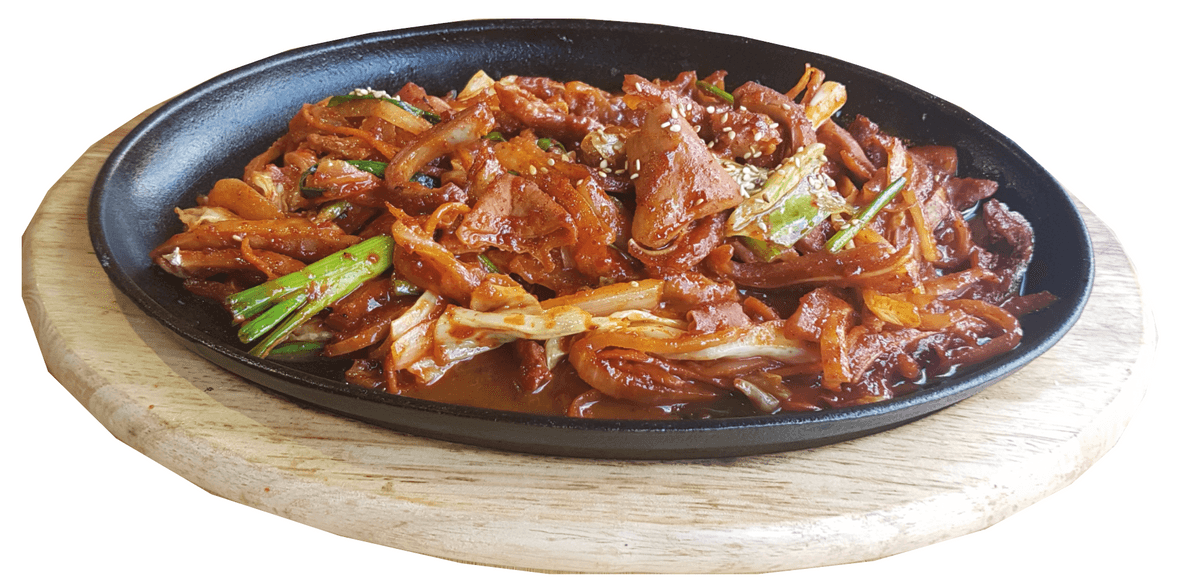 Large Maak Chaung Boak Um (Stir-Fried Pork Intestine)