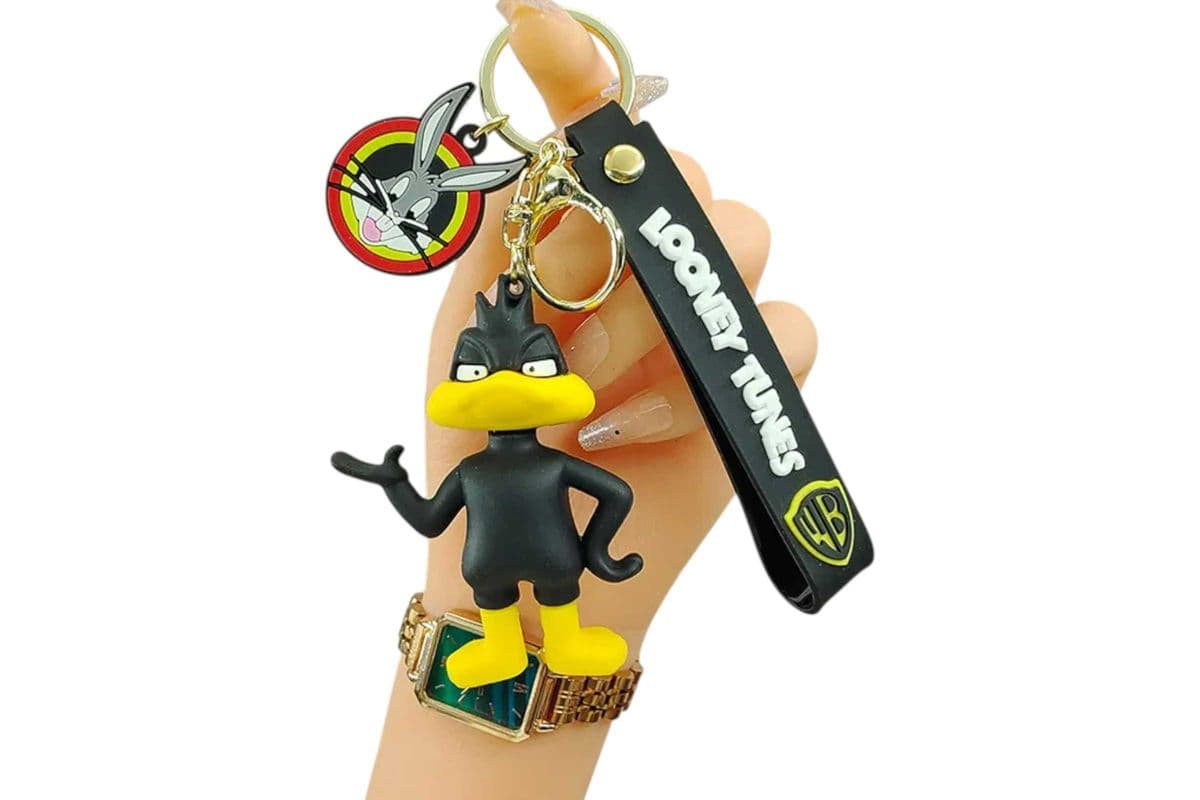 LOONEY TUNES DAFFY DUCK KEYCHAIN