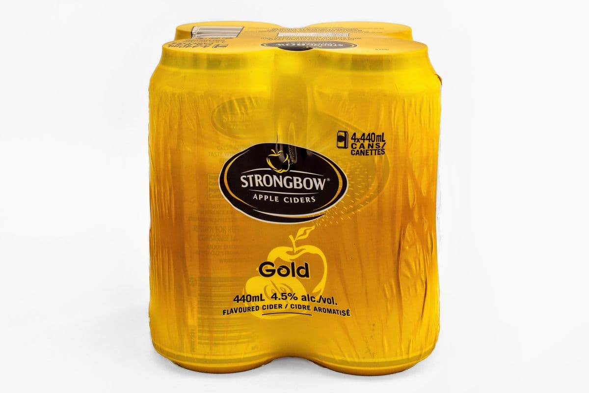 Strongbow Gold (4 Cans) (1 x 4x440ml)