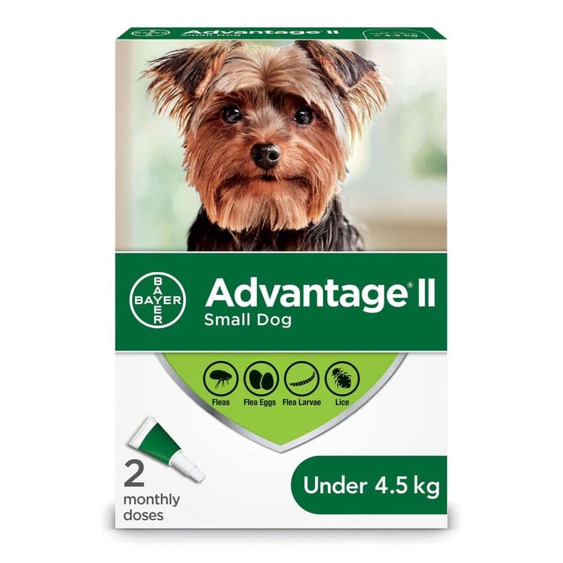 Bayer Advantage II - Dog Under 4.5 kg