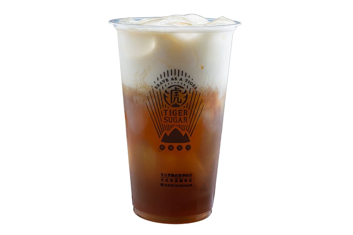 Tiger Cheese Black Tea Latte