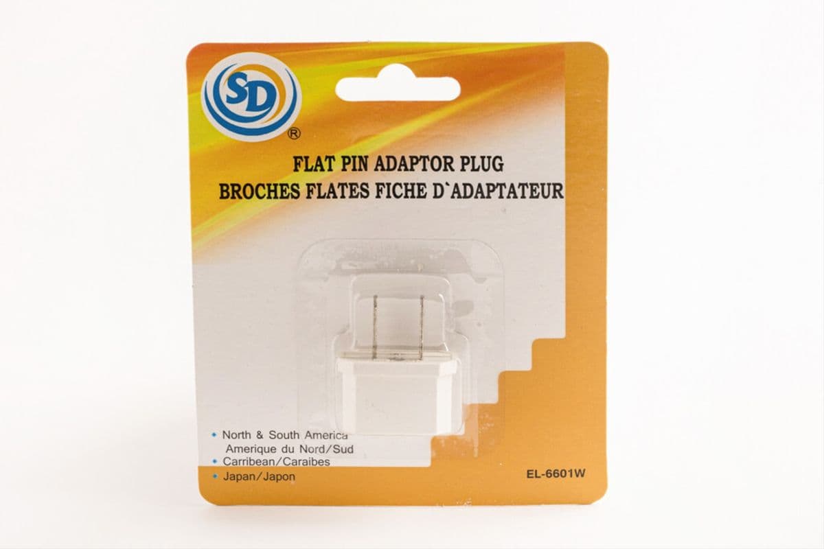 Travel Adapter (Flat Blade)