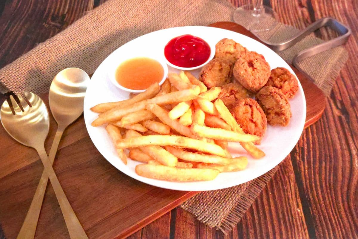 Chicken Nuggets and Fries