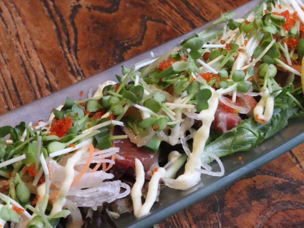 Bluefin Tuna & Avocado Carpaccio