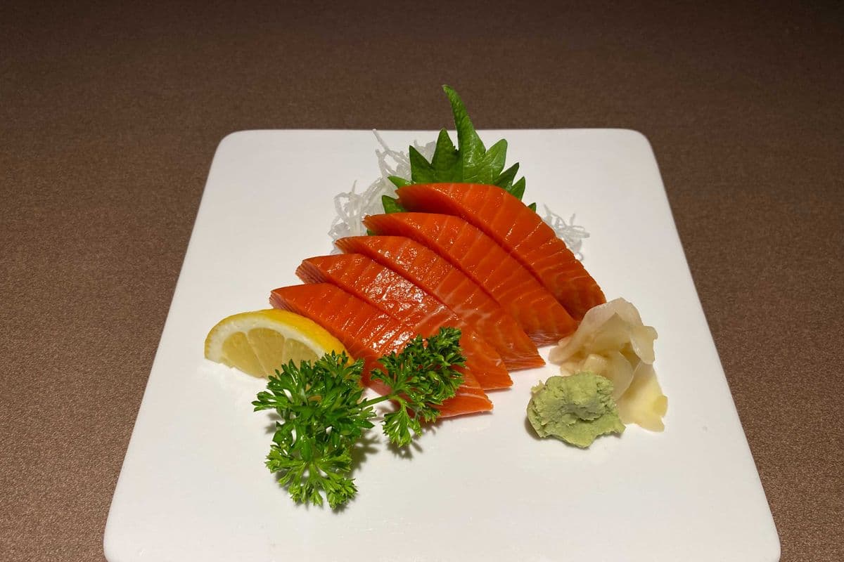 Gluten-Friendly Menu - Sockeye Salmon Sashimi