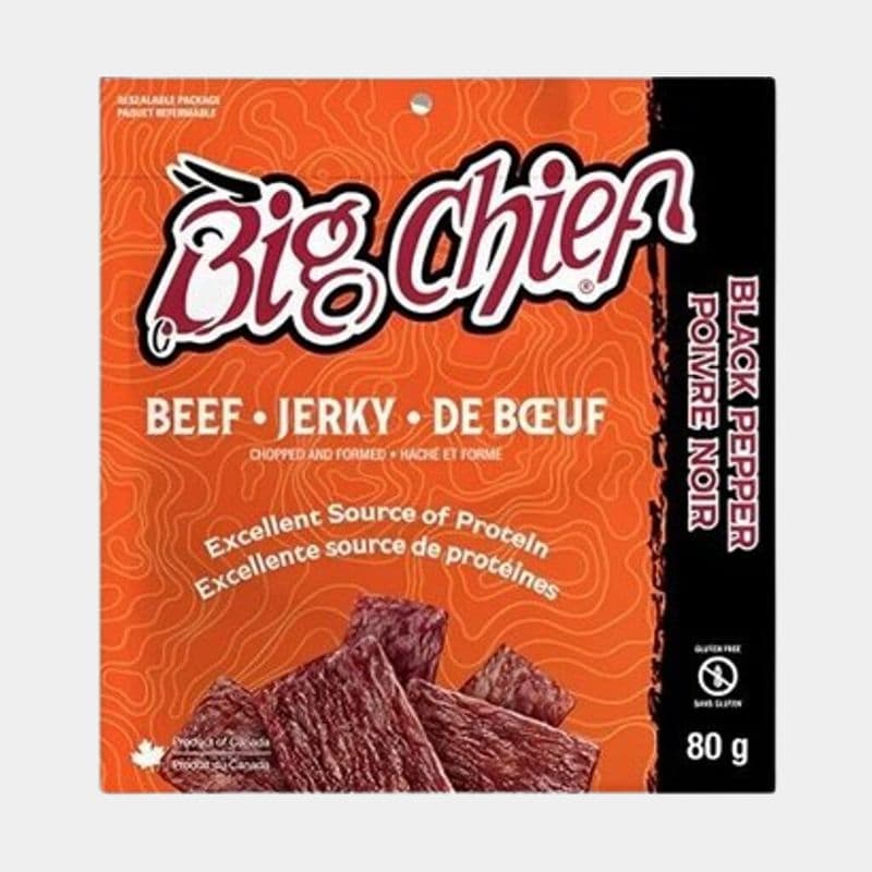 Big Chief Beef Jerky Black Pepper