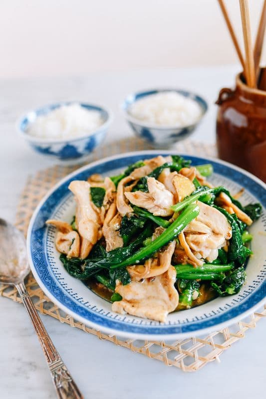 Chicken with Chinese Broccoli / 芥蘭雞片