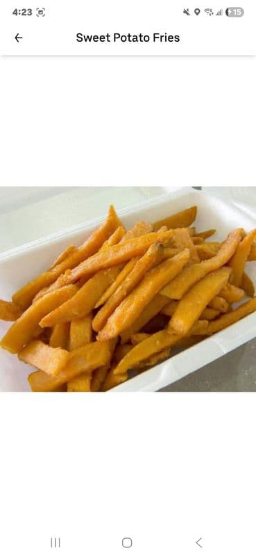 Small Sweet Potato Fries